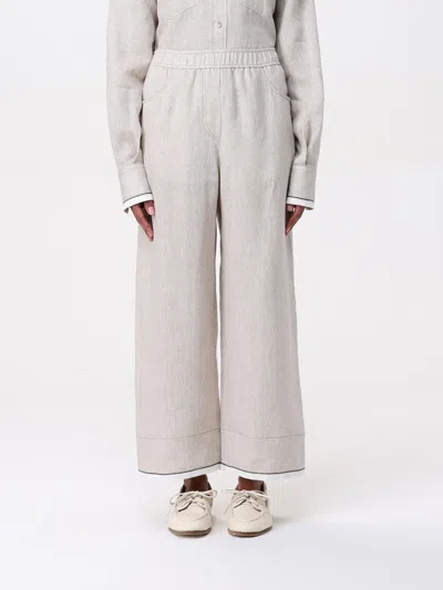 Brunello Cucinelli Pants  Woman Color Beige