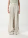 Brunello Cucinelli Women Sparkling Pants In Beige