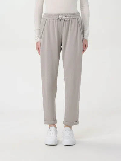 Brunello Cucinelli Pants  Woman Color Beige