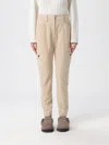 Brunello Cucinelli Pants  Woman Color Beige In Neutral