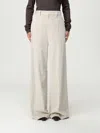 Brunello Cucinelli Pants  Woman Color Beige In White