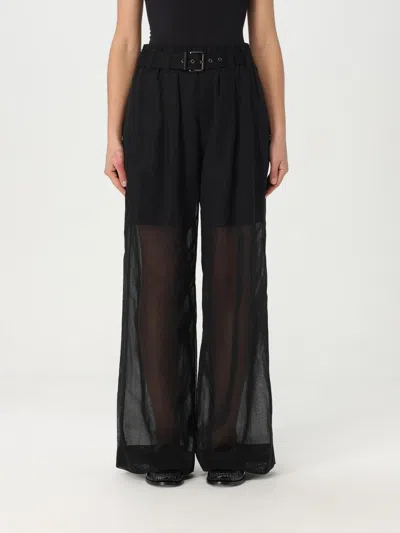 Brunello Cucinelli Pants  Woman Color Black In Black