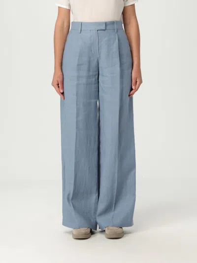 Brunello Cucinelli Pants  Woman Color Blue