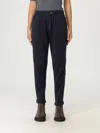 Brunello Cucinelli Monili-detail Drawstring Track Pants In Blue