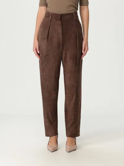 Brunello Cucinelli Pants  Woman Color Brown
