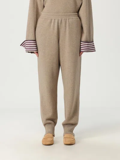 Brunello Cucinelli Pantalone  Donna Colore Marrone