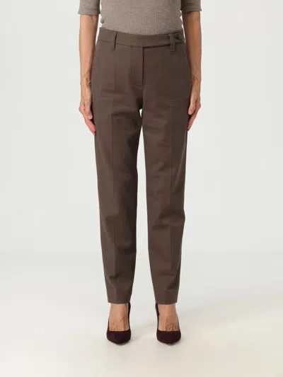 Brunello Cucinelli Pants  Woman Color Brown