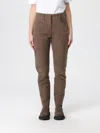 Brunello Cucinelli Pants  Woman Color Brown In Brown