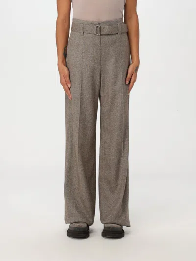 Brunello Cucinelli Pants  Woman Color Brown In Braun