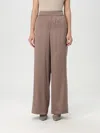 Brunello Cucinelli Palazzo Pants In Cocoa