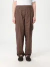 Brunello Cucinelli Brown Monile Pants In Cocoa