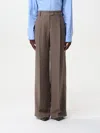 Brunello Cucinelli Pants  Woman Color Cocoa In Cocoa