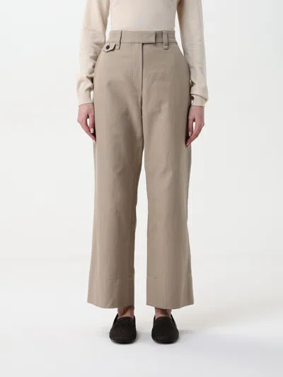 BRUNELLO CUCINELLI PANTS BRUNELLO CUCINELLI WOMAN COLOR COLONIAL,G49690118