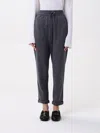 Brunello Cucinelli Pants  Woman Color Grey In Grey