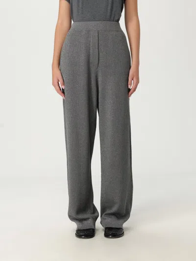 Brunello Cucinelli Pants  Woman Color Grey In Gray