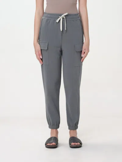 Brunello Cucinelli Trousers  Woman Colour Grey