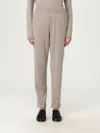 Brunello Cucinelli Pants  Woman Color Grey In Gray