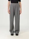 Brunello Cucinelli Pants  Woman Color Grey In Gray