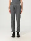Brunello Cucinelli Pants  Woman Color Grey In Gray