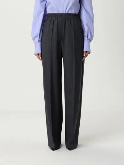 Brunello Cucinelli Pants  Woman Color Grey In Gray