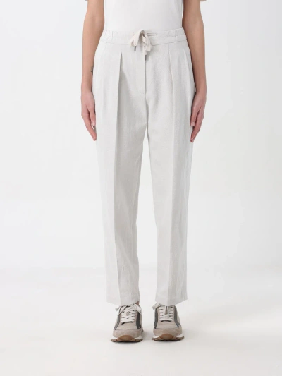 Brunello Cucinelli Trousers  Woman Colour Ice