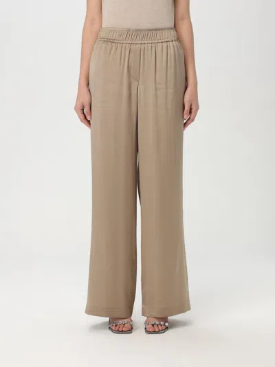BRUNELLO CUCINELLI PANTS BRUNELLO CUCINELLI WOMAN COLOR KAKI,G49415030