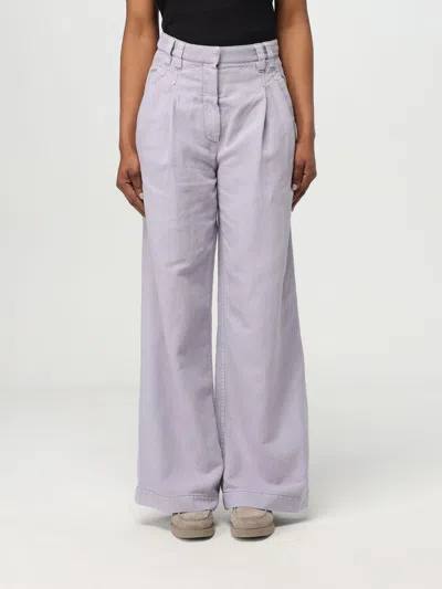 Brunello Cucinelli Pants  Woman Color Lilac