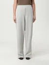 Brunello Cucinelli Vanise Sparkling Knitted Trousers In Gray