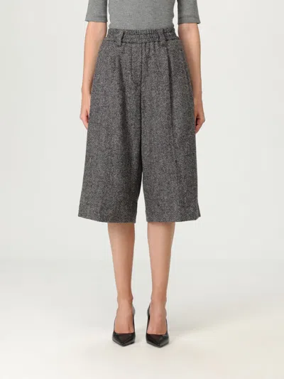 BRUNELLO CUCINELLI SHORT BRUNELLO CUCINELLI WOMAN COLOR MULTICOLOR,H21622005