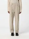 Brunello Cucinelli Straight-leg Corduroy Trousers In Perle