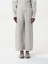 Brunello Cucinelli Pants  Woman Color Beige In Rope