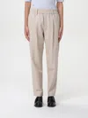 Brunello Cucinelli Pants  Woman Color Sand In Sand