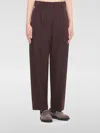 Brunello Cucinelli Pants  Woman Color Violet In Burgundy