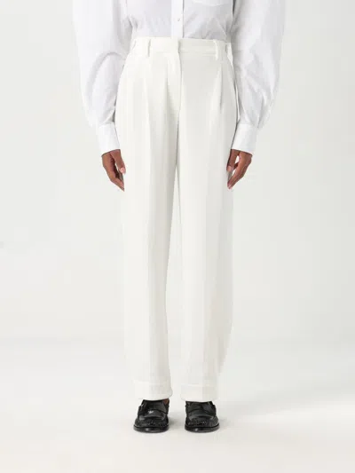 Brunello Cucinelli Pants  Woman Color White