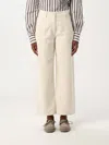 Brunello Cucinelli Pants  Woman Color White In White