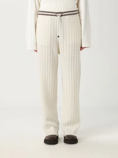 Brunello Cucinelli Pants  Woman Color White