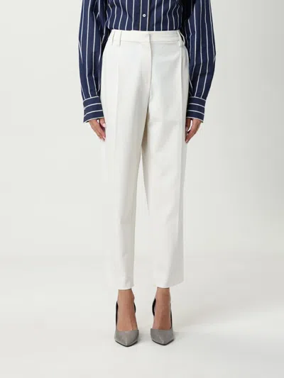 Brunello Cucinelli Pants  Woman Color White