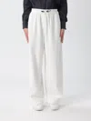 Brunello Cucinelli Pants  Woman Color White In White