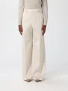 Brunello Cucinelli Pants  Woman Color White In White