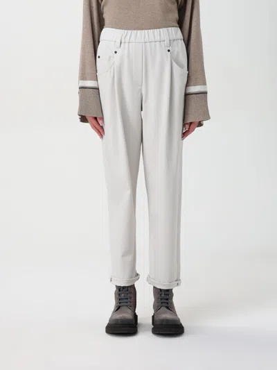 Brunello Cucinelli Hose  Damen Farbe Yellow Cream