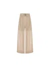 Brunello Cucinelli Pants In Coffee Cream.