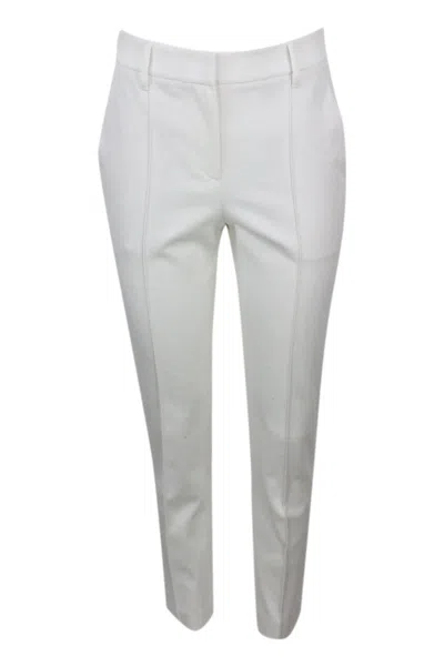 Brunello Cucinelli Trousers Cream In Beige