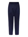 Brunello Cucinelli Pants In Dark Blue