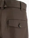 Brunello Cucinelli Pants In Dark Chocolate