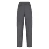 Brunello Cucinelli High-waisted Trousers With Tapered Legs In Brown
