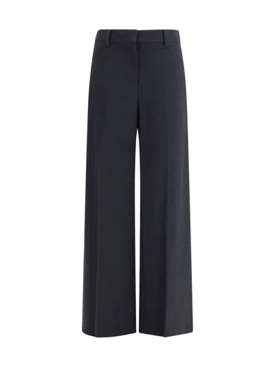 Brunello Cucinelli Women Tailored Trousers In Blue