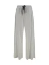Brunello Cucinelli Women Sweatpants In Gray