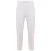 Brunello Cucinelli Drawstring Waist Cotton Blend Sweatpants In Grey