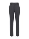 Brunello Cucinelli High-waist Tapered-leg Trousers In Grey