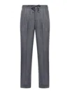 Brunello Cucinelli Pants In Grey